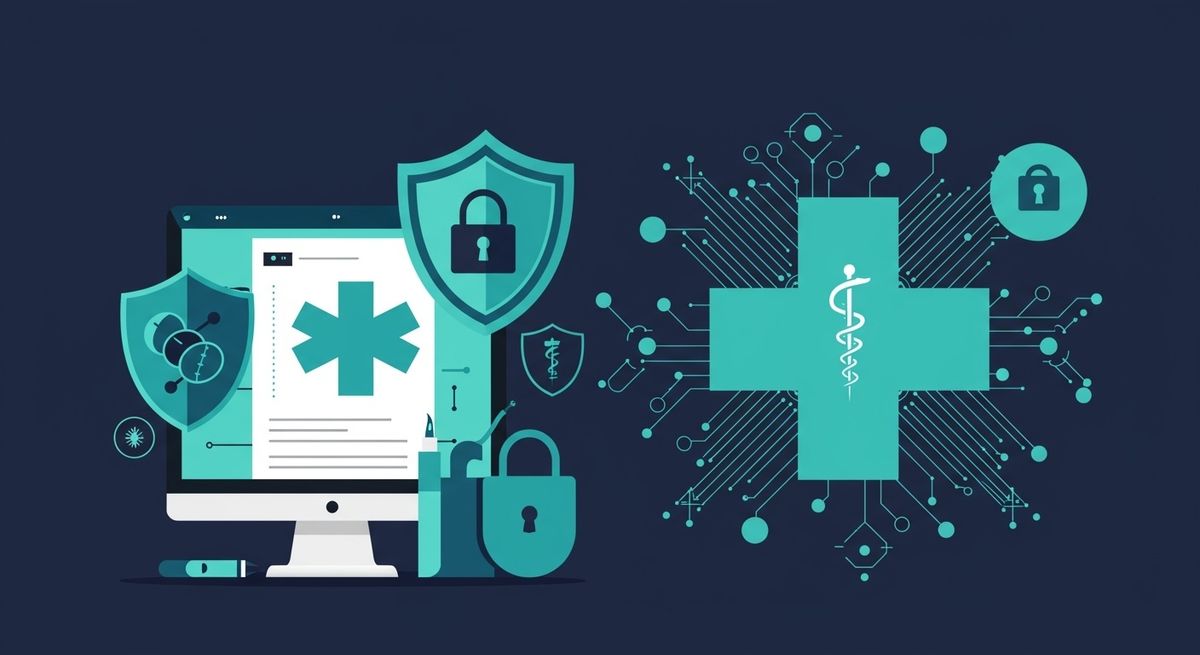 Healthcare professionals working in their field