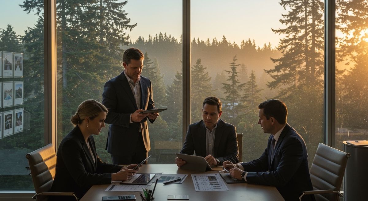 Real Estate professionals working in their field